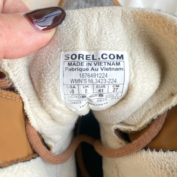 SOREL Out N About Suede & Felt Waterproof Boots | Women’s Size 10 - Picture 5 of 9